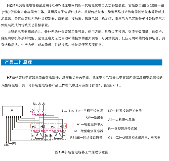 HZ81系列智能电容器 (图2)