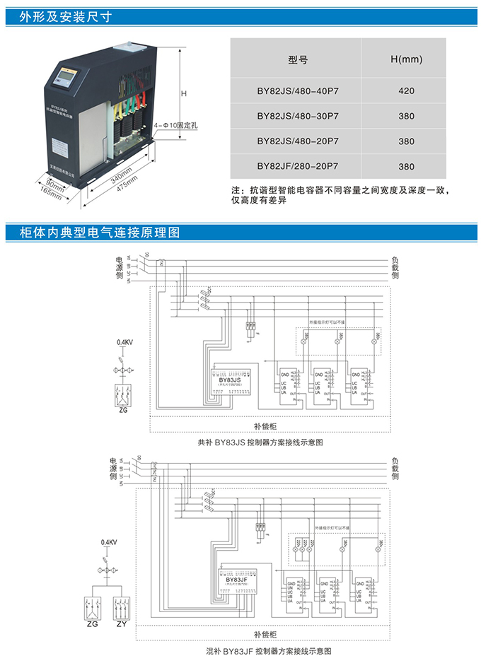 HZ82J系列抗谐型智能电容器(图4)